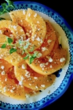 Cantaloupe Feta Salad with Oregano