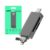 PREVO CR312 card reader USB Type-A/USB Type-C/Lightning Black