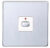 EnerGenie MIHO076 light switch Chrome, White