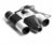 TrendGeek TG-125 binocular Black, Silver