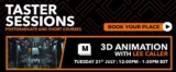 Animation Taster Tuesday 21 July 2026 at Noon