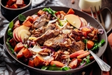 Apple Butter Chicken and Sweet Potato Salad