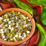Peach Salsa with Hatch Chiles