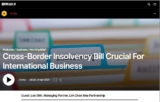BFM Radio Interview on Cross-Border Insolvency