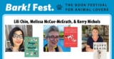 Lili Chin, Melissa McCue-McGrath, and Kerry Nichols at Bark! Fest