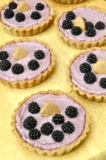 Blackberry Tarts with a Hazelnut Pastry Crust