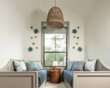 BEFORE AND AFTER – Upstairs Bunk Room and Guest Room — DESIGNED