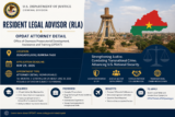 Resident Legal Advisor Job / How To Apply (Salary: Up to $172,727 per year)