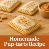 Homemade Pop Tarts for Dogs With Peanut Butter
