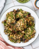 Chimichurri Chicken Thighs (Charcoal-Grilled) – Chiles and Smoke