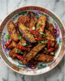 Chinese Salt and Pepper Eggplant
