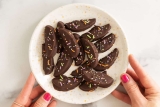 Chocolate Covered Apple Slices