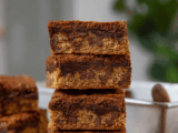 Double Trouble Cookie Brownie Bars!