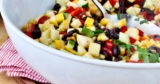 Roasted Corn and Sweet Pepper Chopped Salad with Tomatoes, Black Beans, and Summer Squash