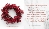 A Christmas Prayer | Renee Swope