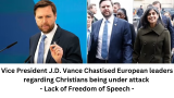 J.D Vance Stands Up for E.U Christians ‘Prayer Under Attack’ –