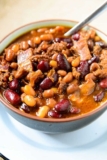 Crockpot Cowboy Bacon Baked Beans