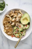 Crispy Chicken Rice Bowls With Spicy Mayo