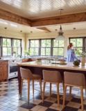 Escape to Karine Vanasse’s Chic Farmhouse in the Woods