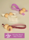 Hair Twists with Wood Beads ⋆ Design Mom