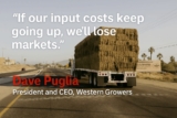 California Agriculture Faces Freight and Cost Pressures, Warns WGA President