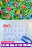Easter Egg Alphabet Matching – Free Printable