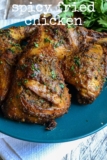 Unbreaded Spicy Fried Chicken