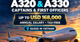 ✈️ A320 / A330 Captains and First Officers — Your Next Opportunity Awaits!