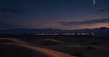 Wishing Train, Desert Plain by Paul Asbury Seaman
