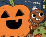 Gingerbread Man Trick-Or-Treaters on the Loose