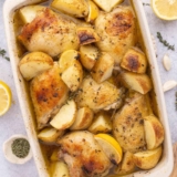 Baked Greek Chicken and Potatoes