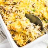 Hamburger Hashbrown Casserole – Graceful Little Honey Bee
