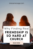 Can a Pastor’s Wife Have Real Friendship in the Church?