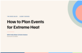 How to Plan Events for Extreme Heat –