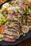 Hibachi Steak Salad with Crispy Rice (Better Than Takeout)