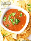 The Best Homemade Salsa Recipe
