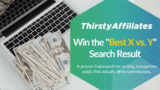 How to Write an Affiliate Product Comparison Article