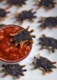 Spooky Spider Tortilla Chips Recipe