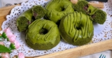Matcha Red Bean Tea Cakes