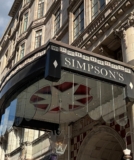 I Ate at Simpson’s-in-the-Strand!