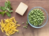 GF Pasta with Peas & Mint