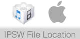 IPSW File Location For Windows 11/10/8/7 and Mac OS
