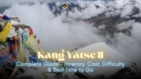 Kang Yatse 2 & Markha Valley Trek Guide