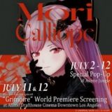 Mori Calliope Announces Los Angeles Pop-Up Store and Early 2nd Concert Blu-ray Screening