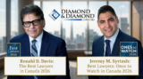 Diamond and Diamond Lawyers Recognized in Best Lawyers in Canada 2026