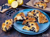 Healthy Lemon Blueberry Scones – No Refined Sugar