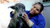 The beauty beneath her mange and starvation was visible in her eyes.
