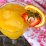 Frozen Mimosa (Easy Mimosa Granita)