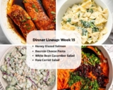 Dinner Lineup: Week 15