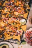Sheet Pan Mexican Shredded Beef Nachos